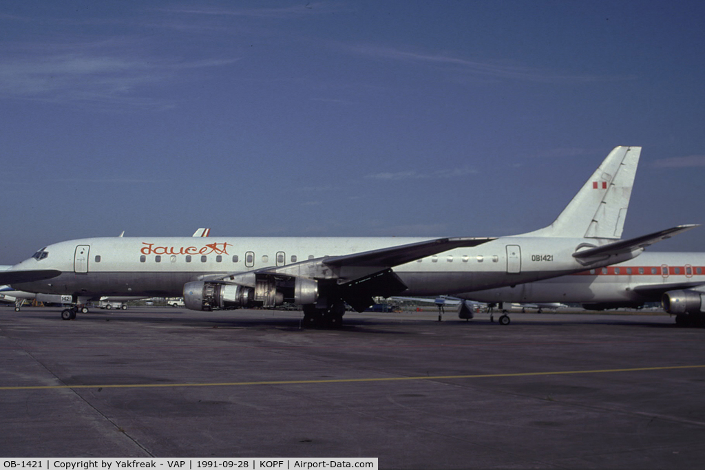 OB-1421, Douglas DC-8-52 C/N 45752, Faucett Douglas DC8-50