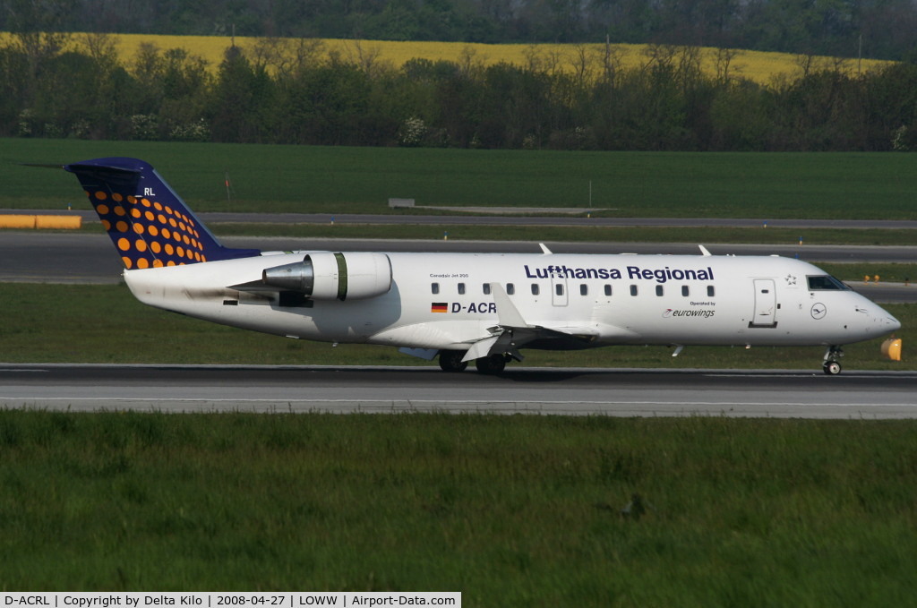 D-ACRL, 2004 Bombardier CRJ-200ER (CL-600-2B19) C/N 7902, Lufthansa  Regional