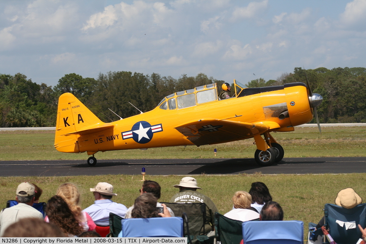 N3286, 1944 North American SNJ-5 Texan Texan C/N 88-15356, SNJ-5