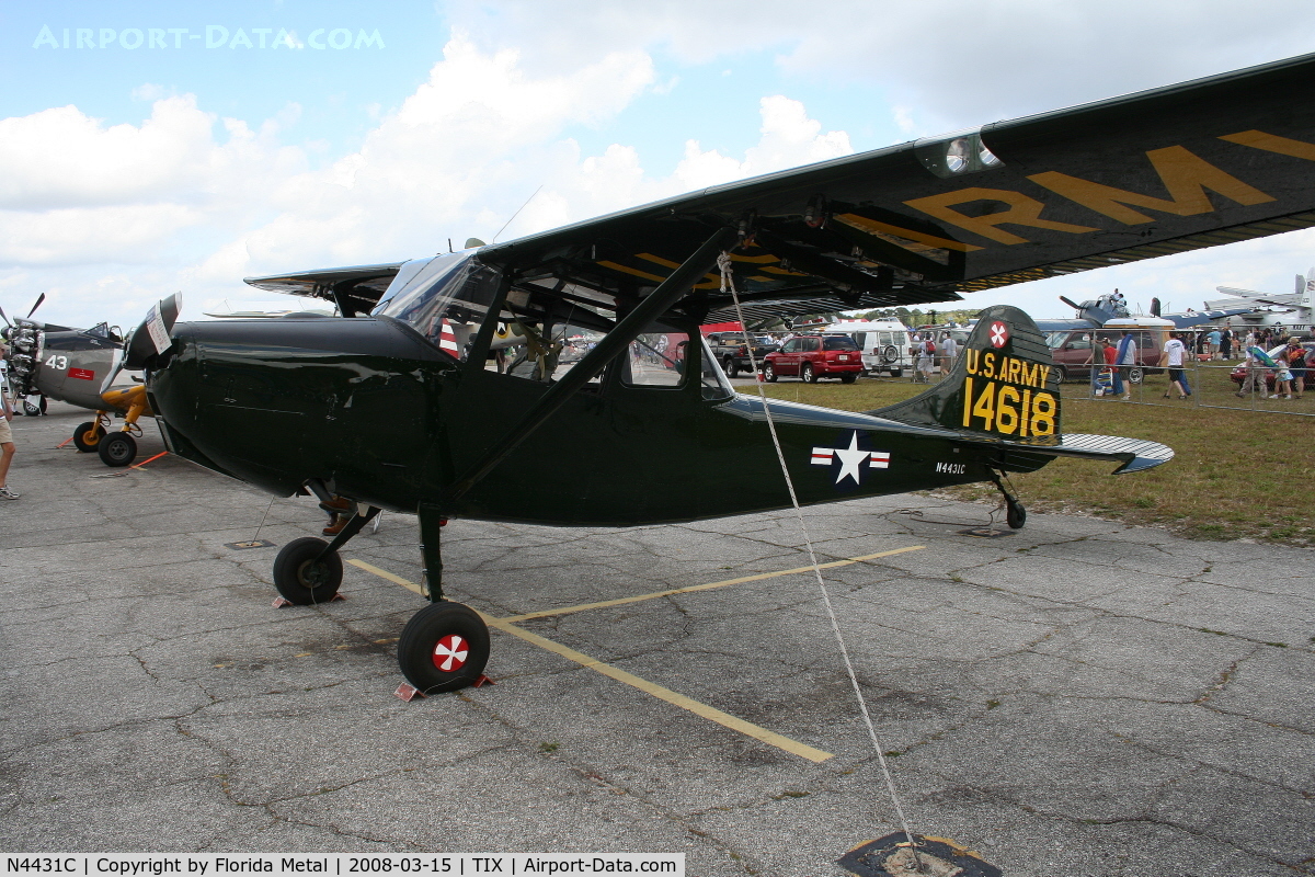 N4431C, Cessna L-19E Bird Dog C/N 24549, L-19E