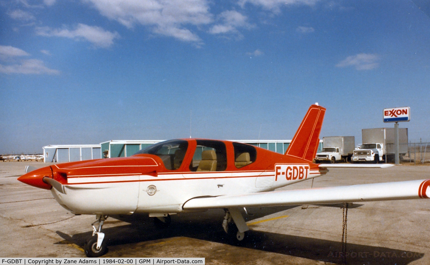 F-GDBT, Socata TB-20 C/N 360, At Grand Prairie Municipal