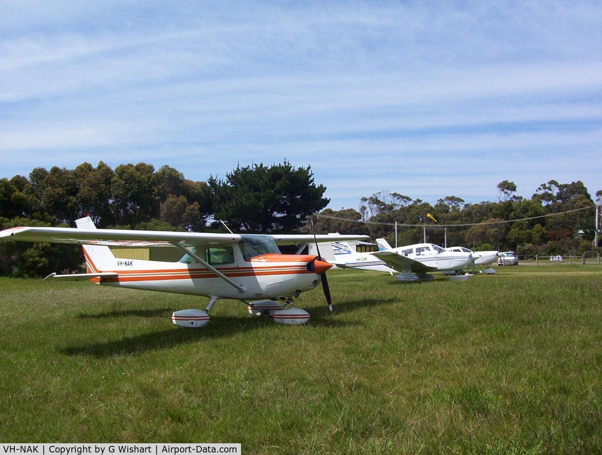 VH-NAK, 1981 Cessna 152 C/N 15285027, VH-NAK at Apollo Bay Victoria Australia