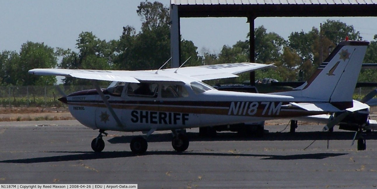N1187M, 1970 Cessna 172K Skyhawk C/N 17258687, Cessna 172 Yolo County Sheriff