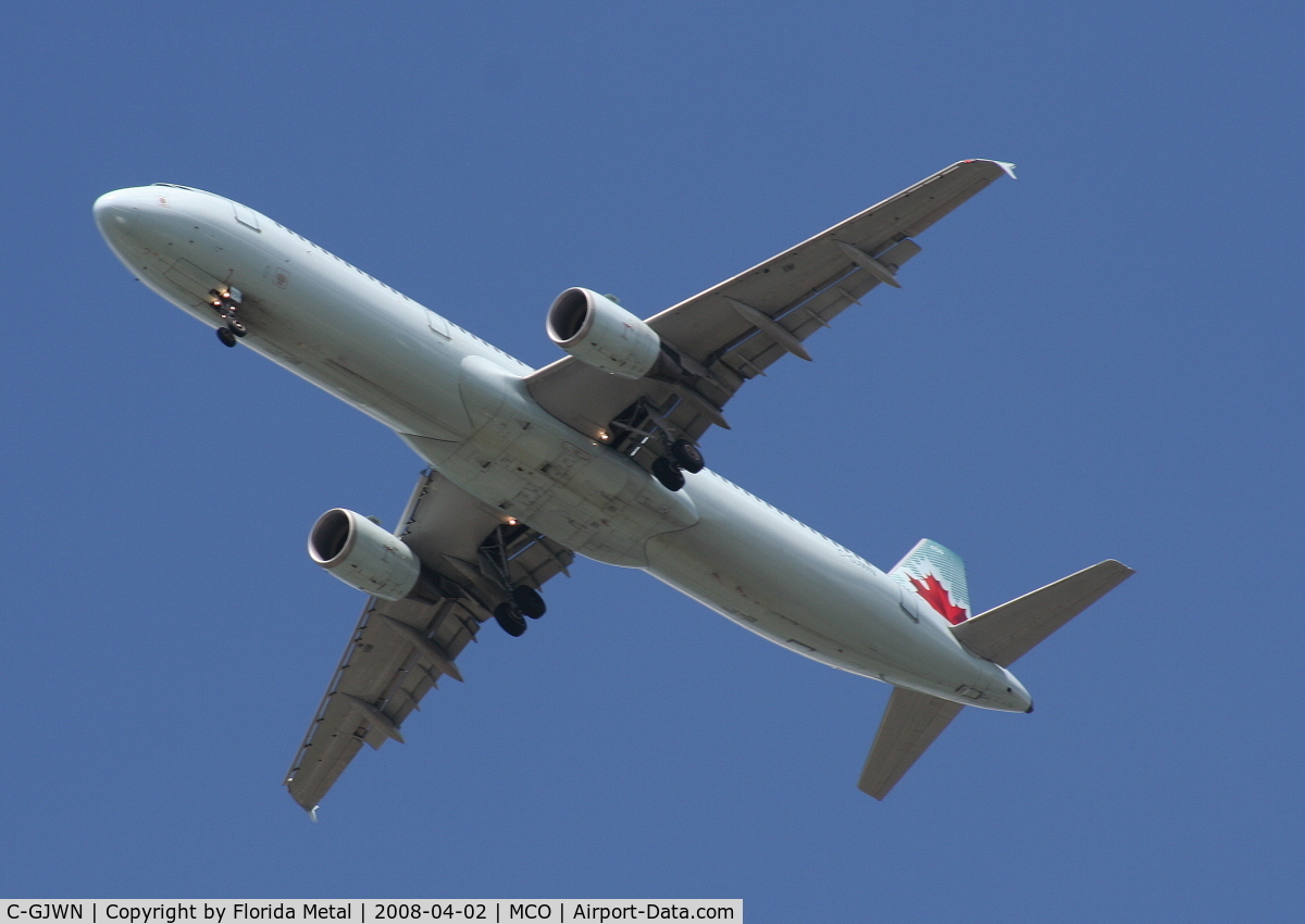 C-GJWN, 2002 Airbus A321-211 C/N 1783, Air Canada
