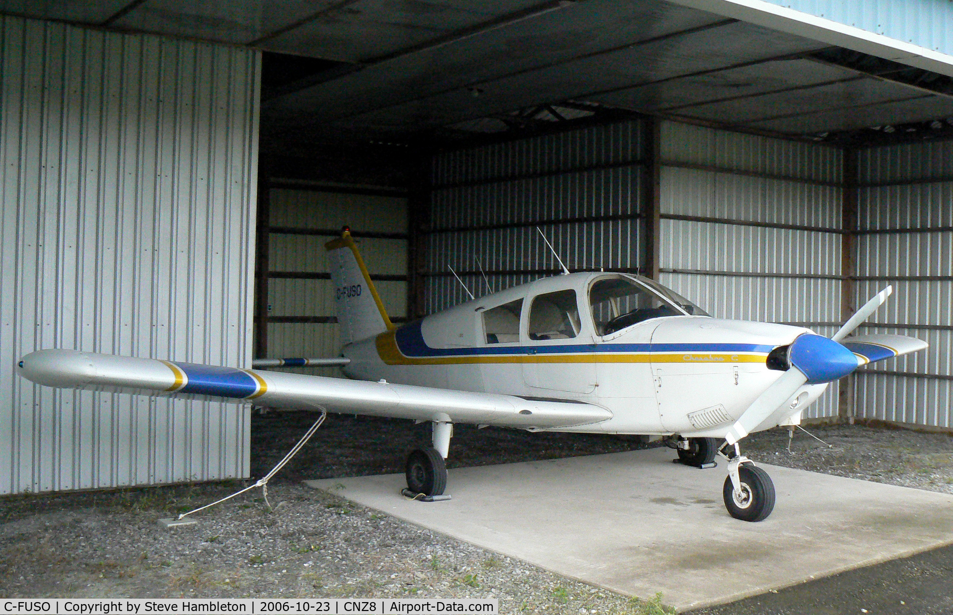 C-FUSO, 1965 Piper PA-28-180 C/N 28-3492, At Grimsby Airpark, ON