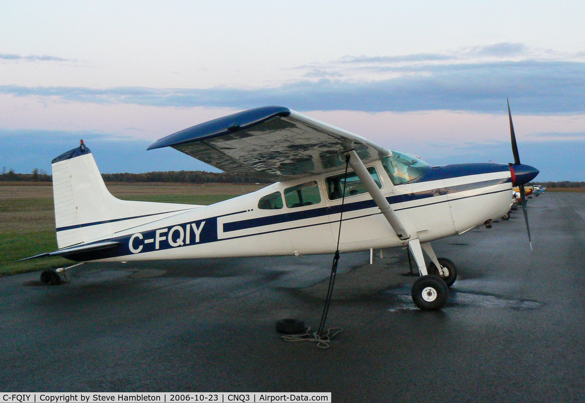 C-FQIY, 1962 Cessna 185A Skywagon C/N 185 0255, At Welland, Niagara Central, ON