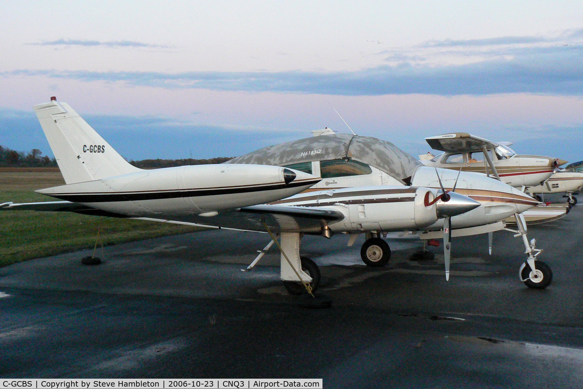 C-GCBS, 1968 Cessna 320F Executive Skyknight C/N 320F-0033, At Welland, Niagara Central, ON