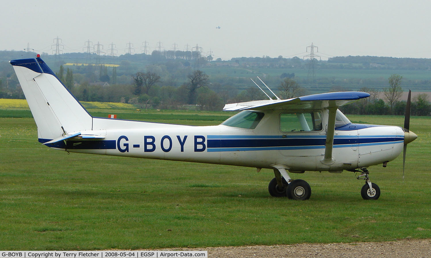 G-BOYB, 1980 Cessna A152 Aerobat C/N A152-0928, Cessna A152 at Sibson