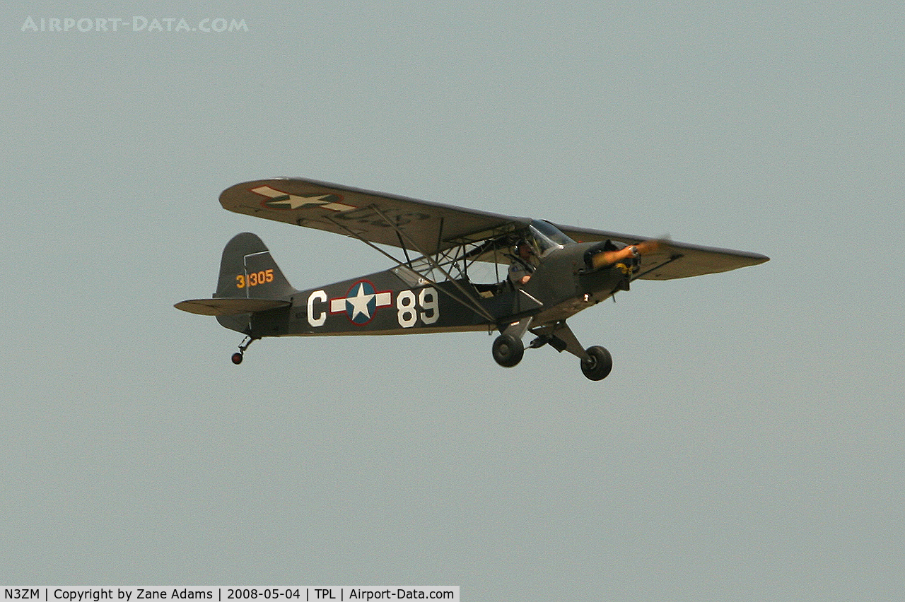 N3ZM, 1943 Piper J3C-65 Cub Cub C/N 10166, At Central Texas Airshow