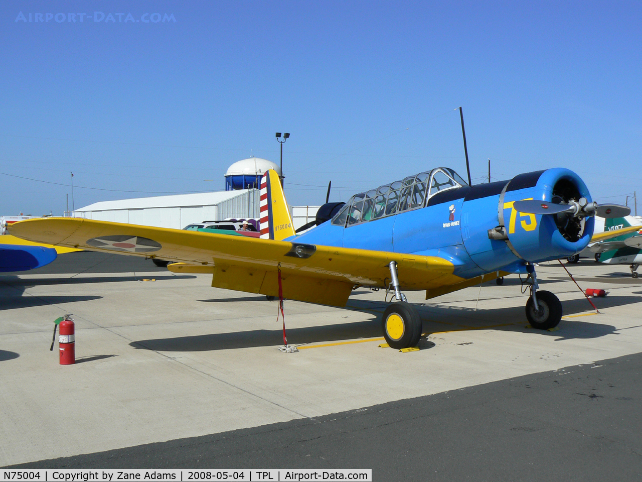 N75004, 1942 Convair BT-15 C/N 6720, At Central Texas Airshow