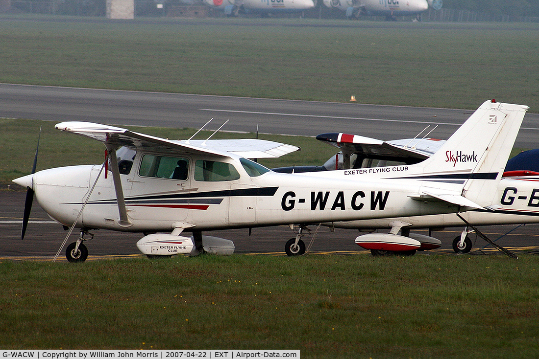 G-WACW, 1981 Cessna 172P C/N 172-74057, Owned by Exeter Flying Club