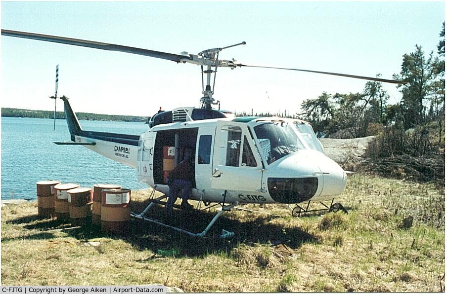 C-FJTG, Bell 205A-1 C/N 30104, Forest Fires - Manitoba, Canada
