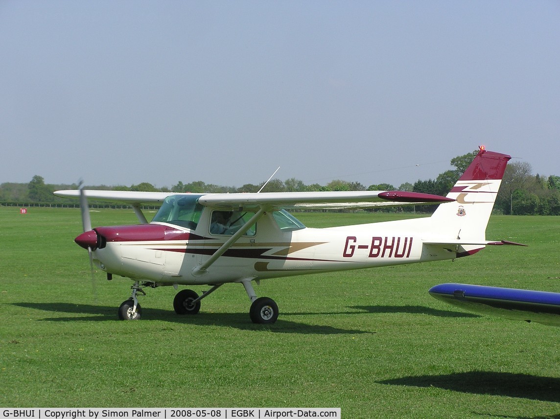 G-BHUI, 1979 Cessna 152 C/N 152-83144, Cessna 152 visiting Sywell from Wellesbourne