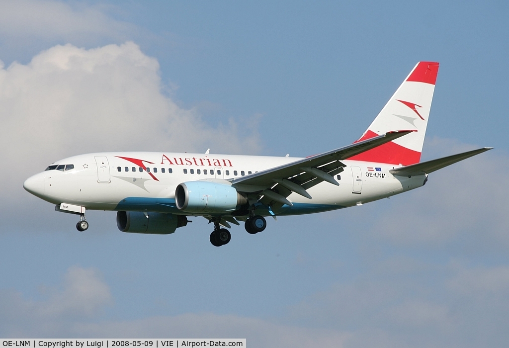 OE-LNM, 2000 Boeing 737-6Z9 C/N 30138, Austrian 737-600