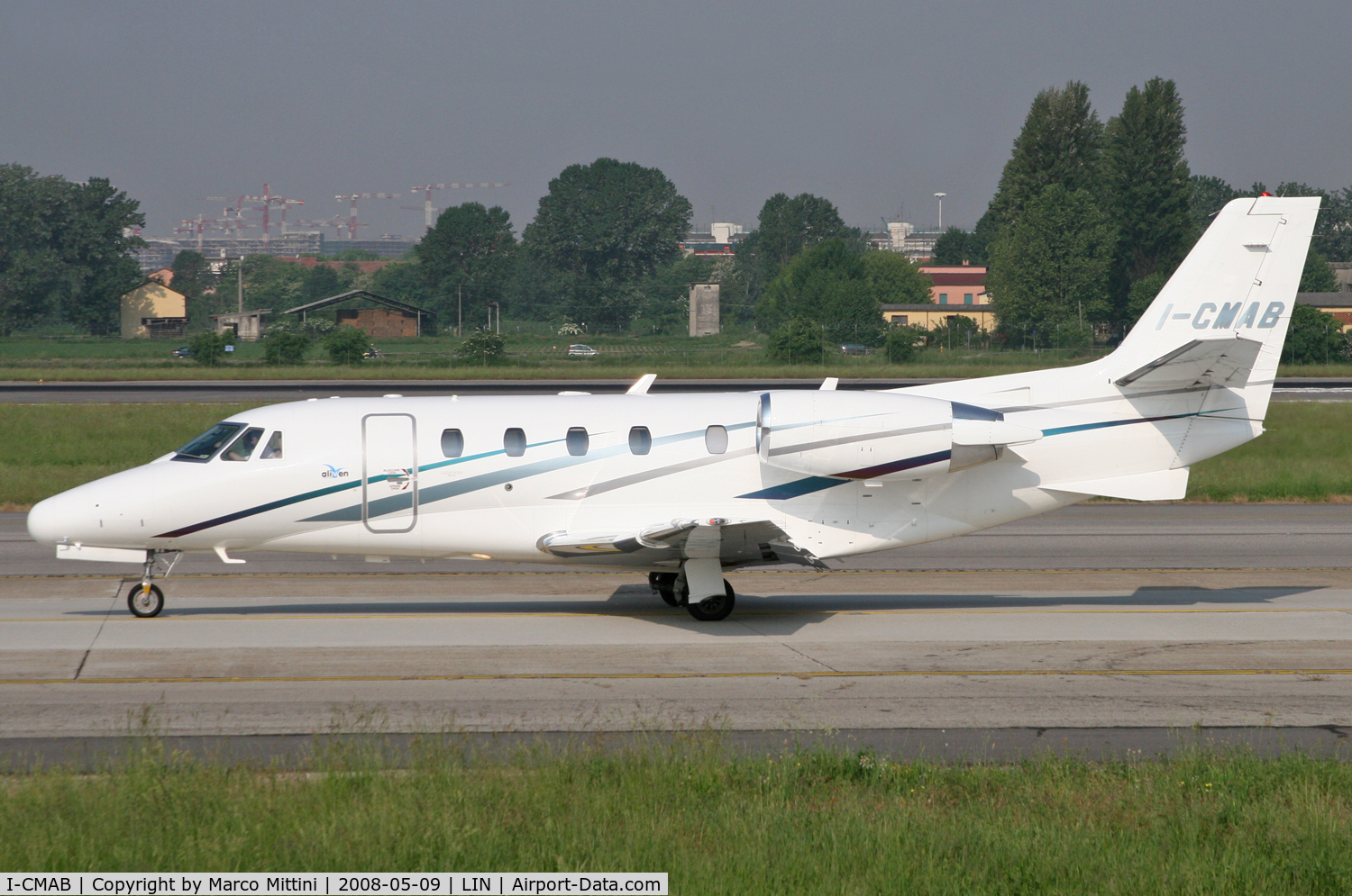 I-CMAB, 2007 Cessna 560 Citation XLS C/N 560-5731, Operated by ALIVEN