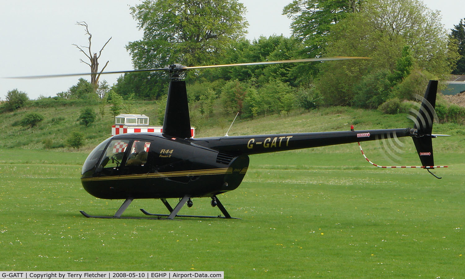 G-GATT, 2004 Robinson R44 Raven II C/N 10531, A very pleasant general Aviation day at Popham in rural UK