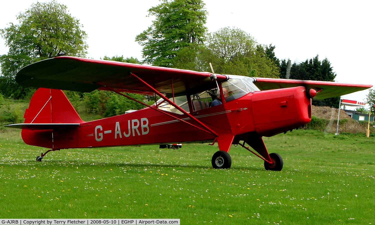 G-AJRB, 1947 Auster J-1 Autocrat C/N 2350, A very pleasant general Aviation day at Popham in rural UK