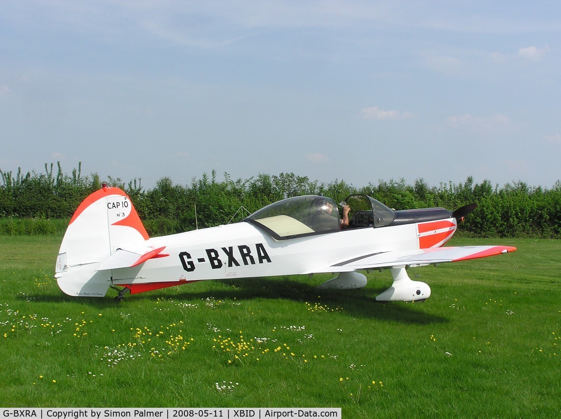 G-BXRA, 1971 Mudry CAP-10B C/N 3, CAP 10B based at Bidford