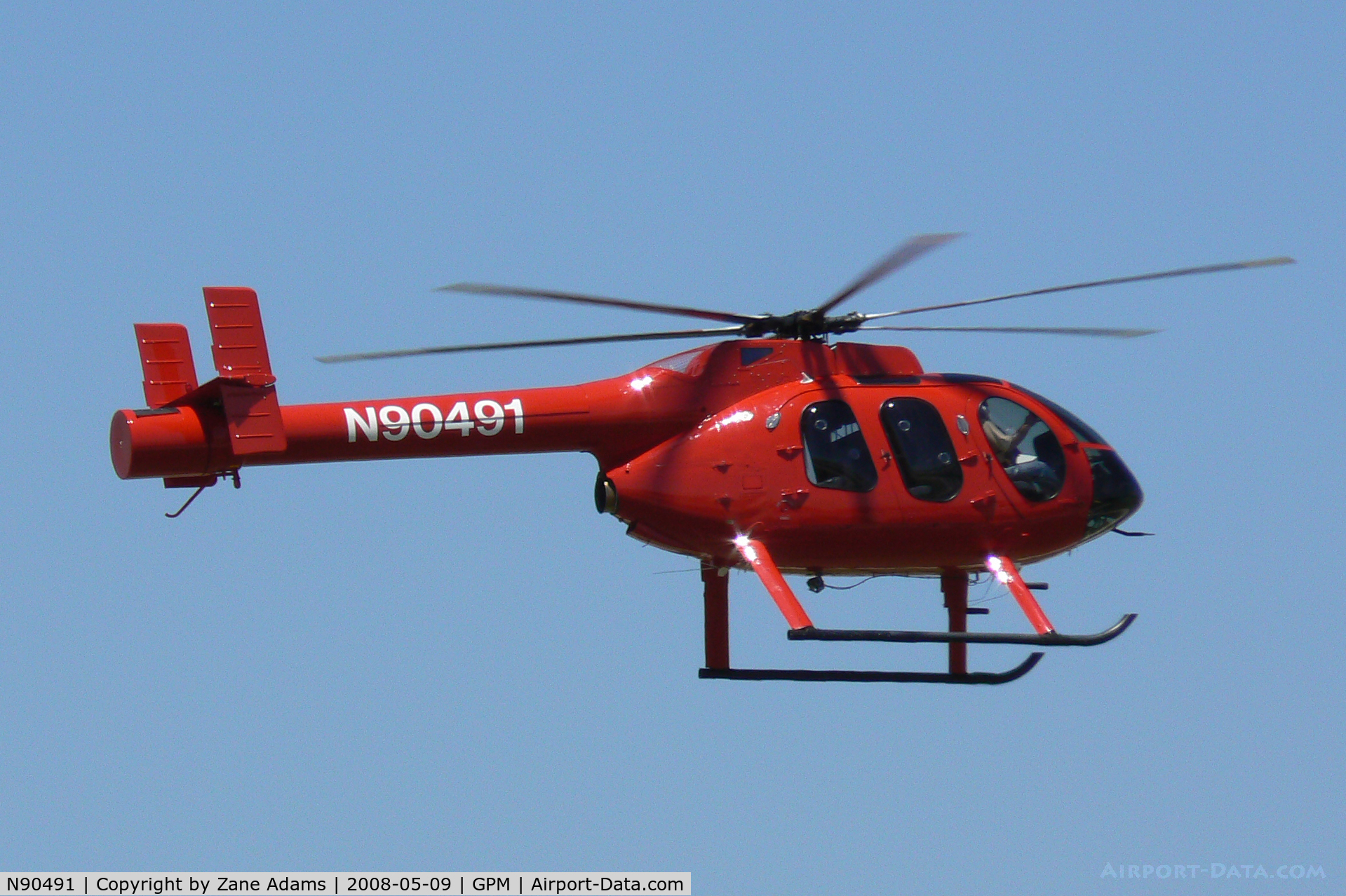 N90491, MD Helicopters 600N C/N RN073, At Grand Prairie Municipal