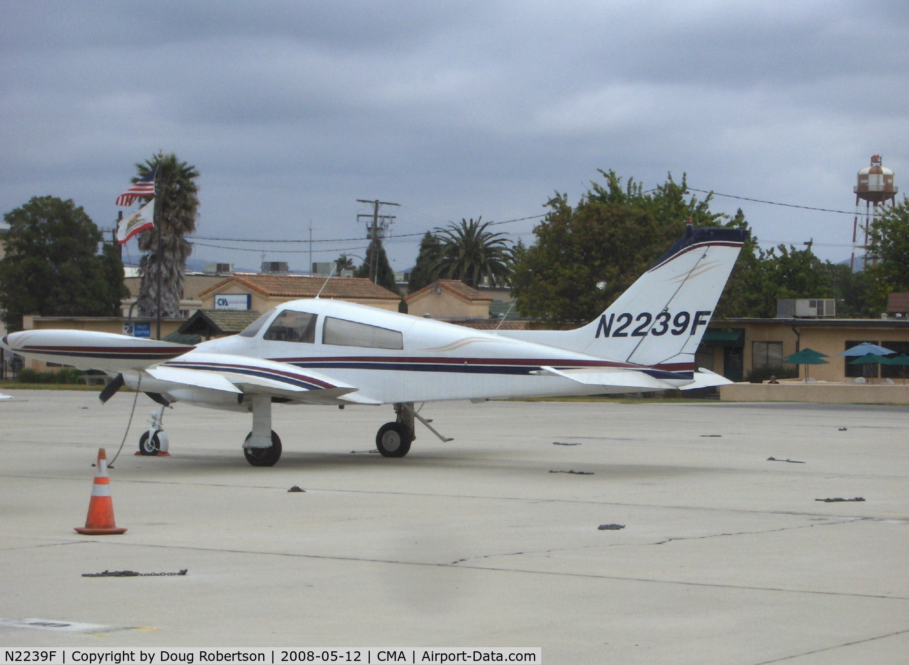 N2239F, 1966 Cessna 310L C/N 310L-0039, 1966 Cessna 310L, two Continental IO-470s, 260 Hp each, bent bird