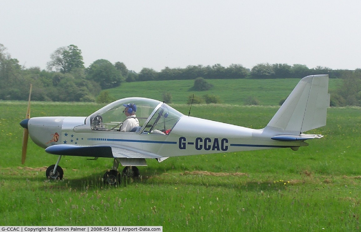 G-CCAC, 2003 Aerotechnik EV-97 Eurostar C/N PFA 315-13979, Eurostar microlight at Weston Underwood