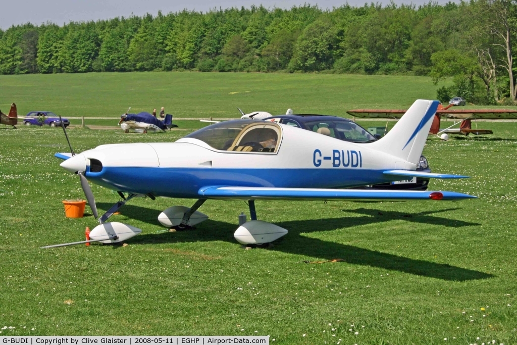 G-BUDI, 1994 Aero Designs Pulsar C/N PFA 202-12185, HEX: 4035A0