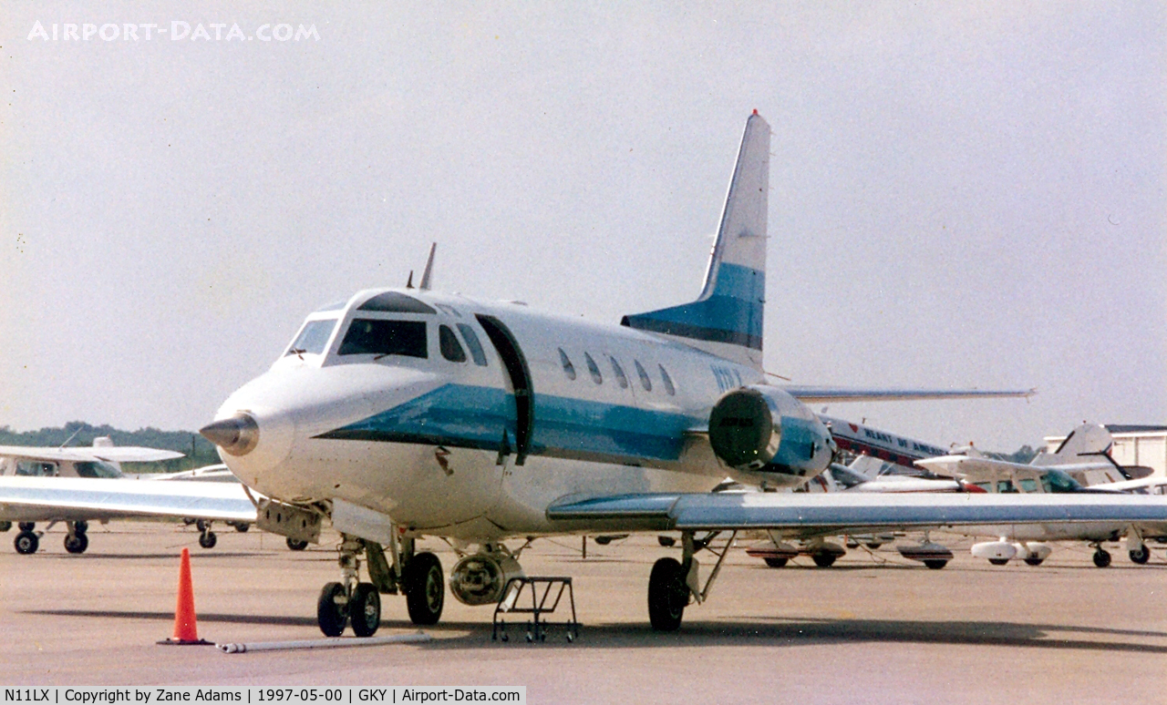 N11LX, 1974 North American NA-265-60 Sabreliner C/N 306-75, Lockheed PAC-3 missile test aircraft at Arlington Municipal