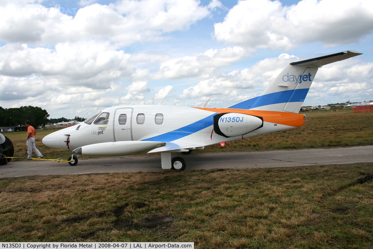 N135DJ, 2007 Eclipse Aviation Corp EA500 C/N 000036, Eclipse EA500 Day Jet