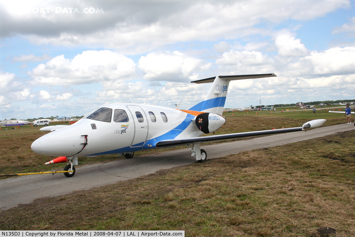 N135DJ, 2007 Eclipse Aviation Corp EA500 C/N 000036, Eclipse EA500 Day Jet
