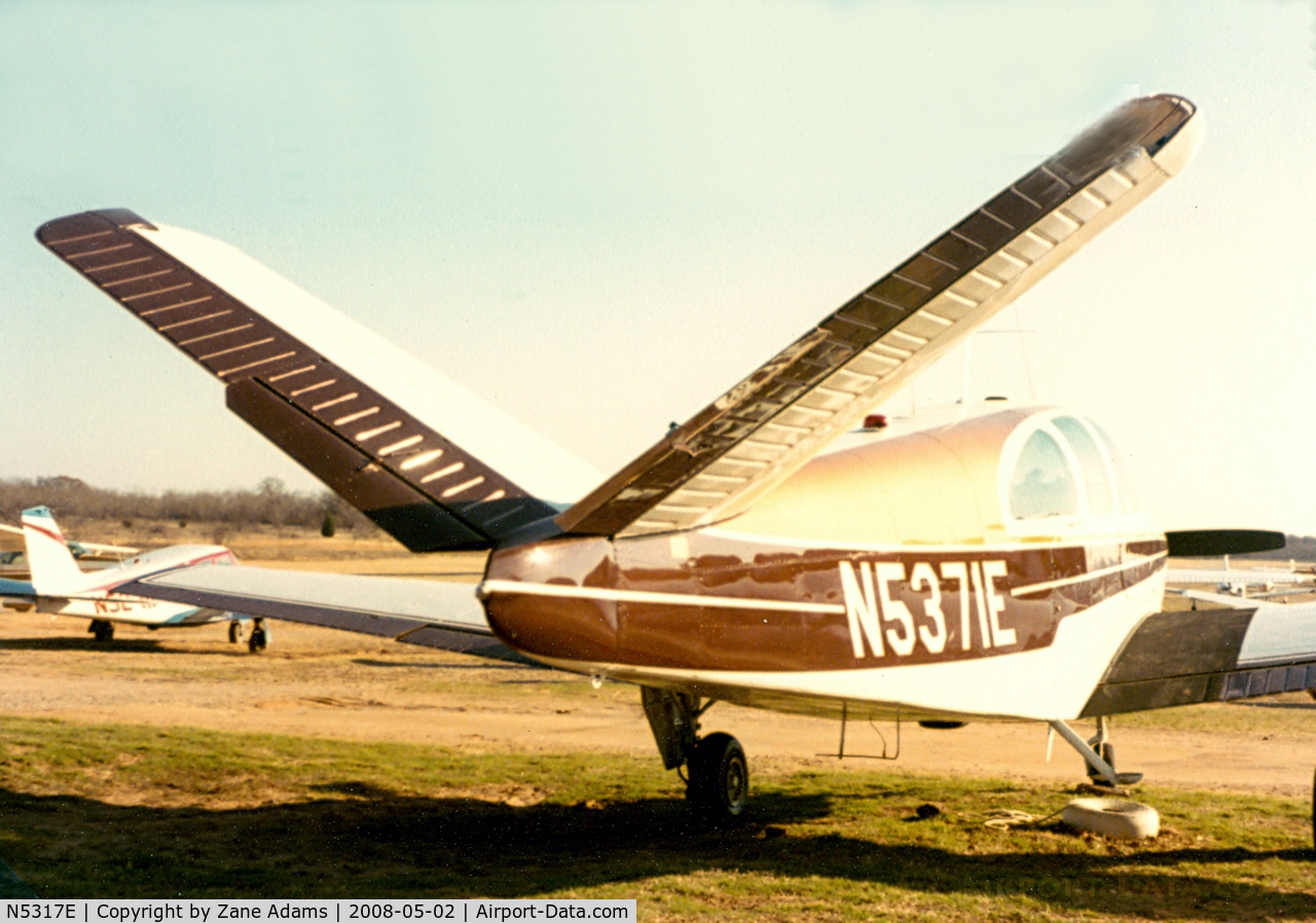 N5317E, 1959 Beech K35 Bonanza C/N D-5808, At the former Mangham Airport, North Richland Hills, TX