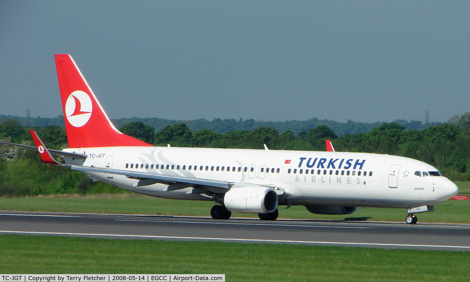 TC-JGT, 2006 Boeing 737-8F2 C/N 34417, Some of the typical traffic that can be seen at Manchester (Ringway)  International