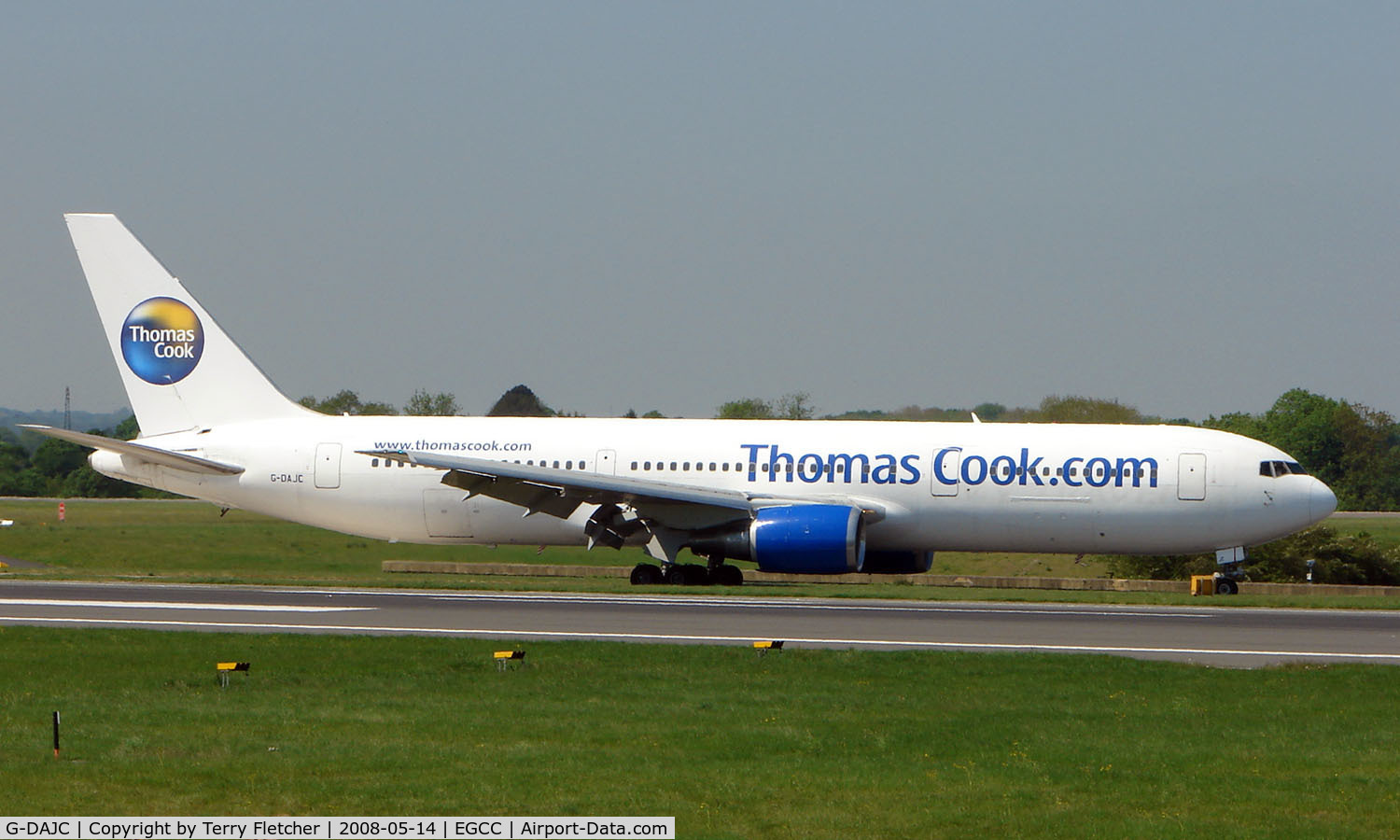 G-DAJC, 1994 Boeing 767-31K C/N 27206, Some of the typical traffic that can be seen at Manchester (Ringway)  International