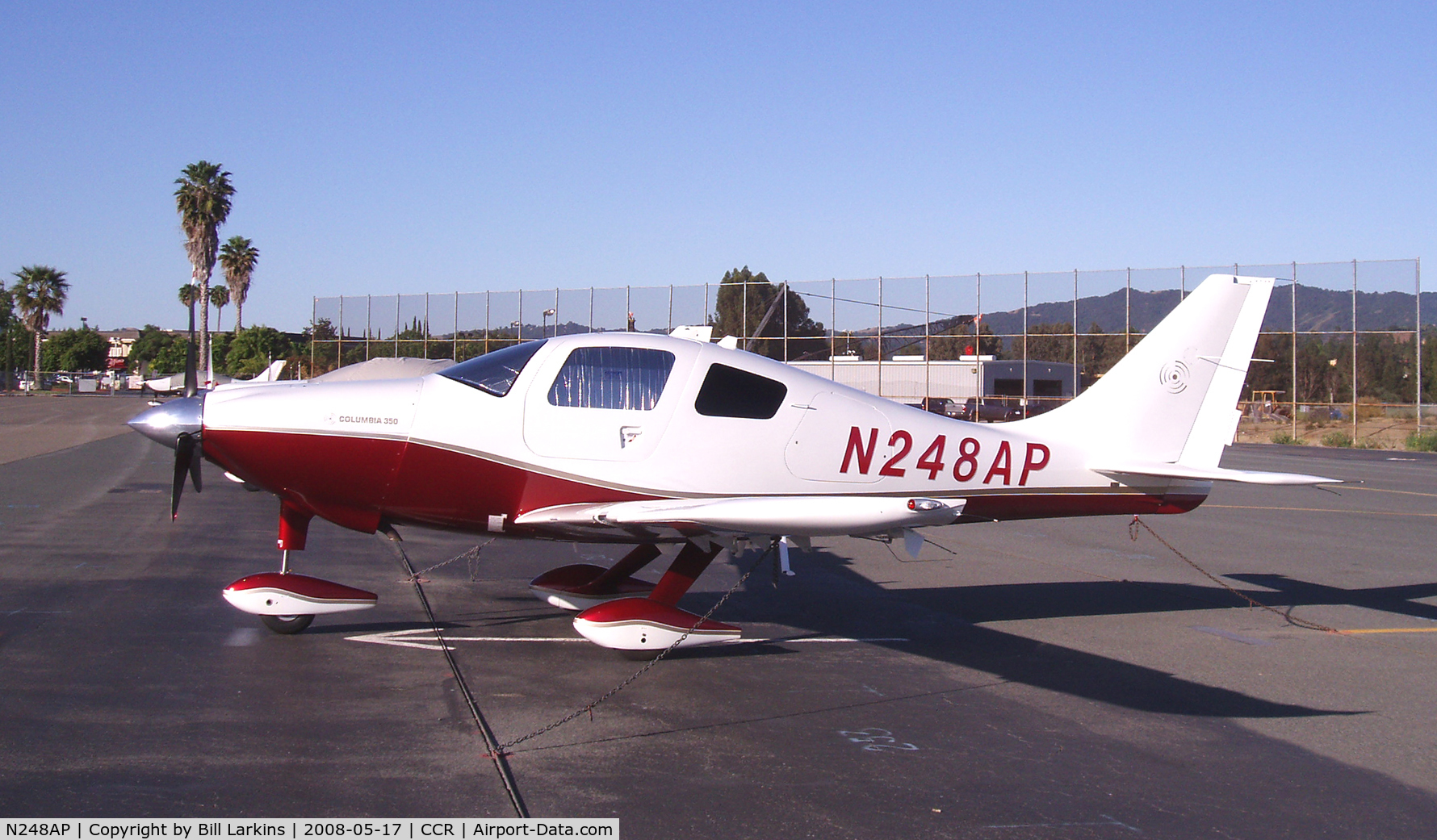 N248AP, 2006 Columbia Aircraft Mfg LC42-550FG C/N 42541, In for pilot program