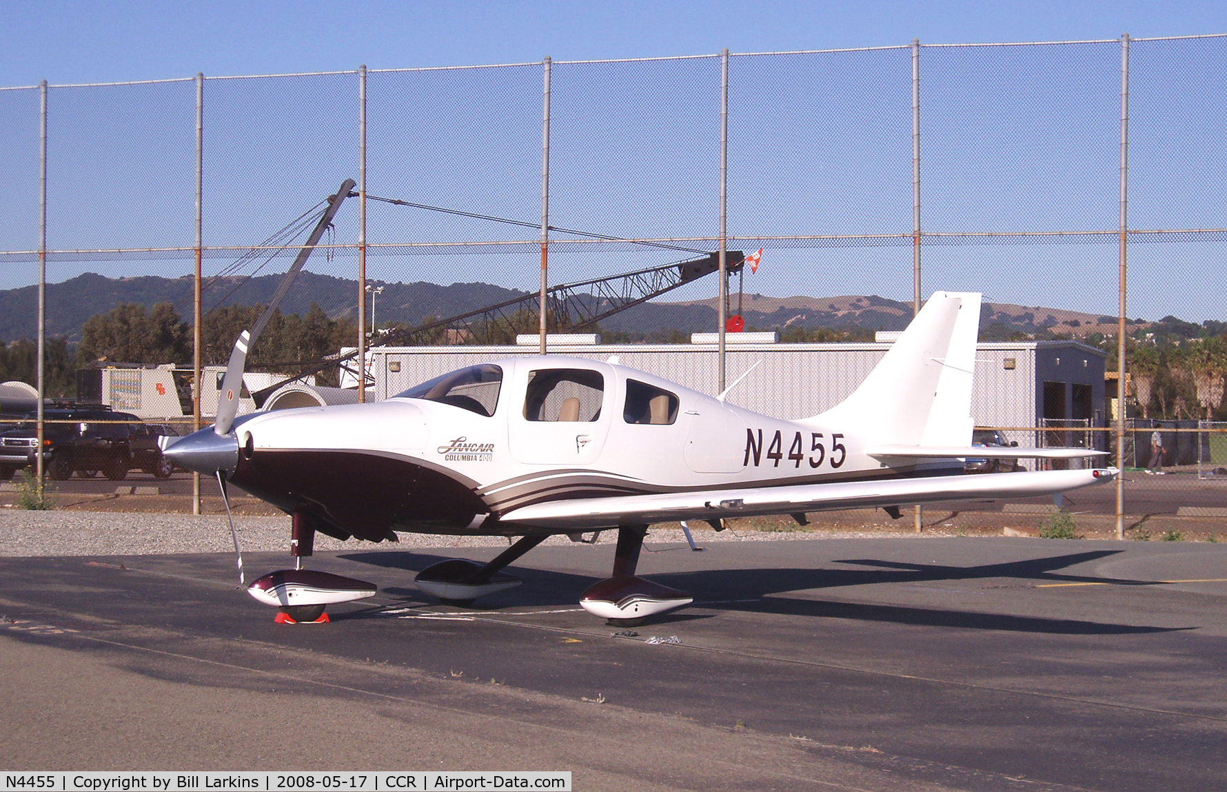 N4455, 2004 Lancair LC41-550FG C/N 41048, In for pilot program