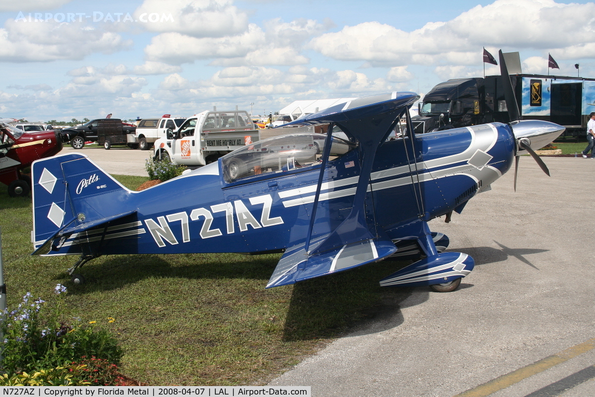 N727AZ, 2008 Aviat Pitts S-2C Special C/N 6080, Aviat (Pitts) S2C