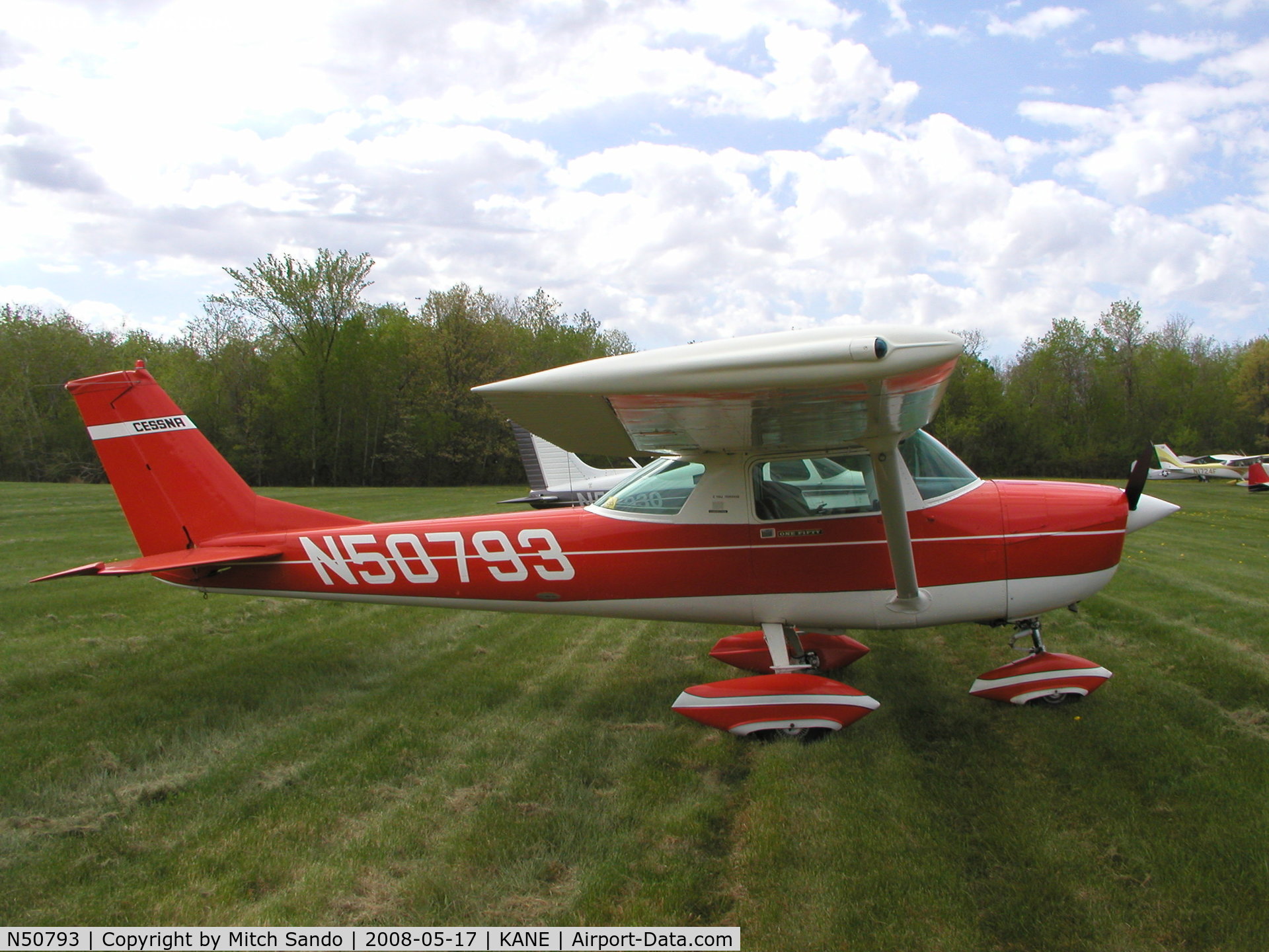 N50793, 1968 Cessna 150J C/N 15069558, Blaine Aviation Weekend '08.
