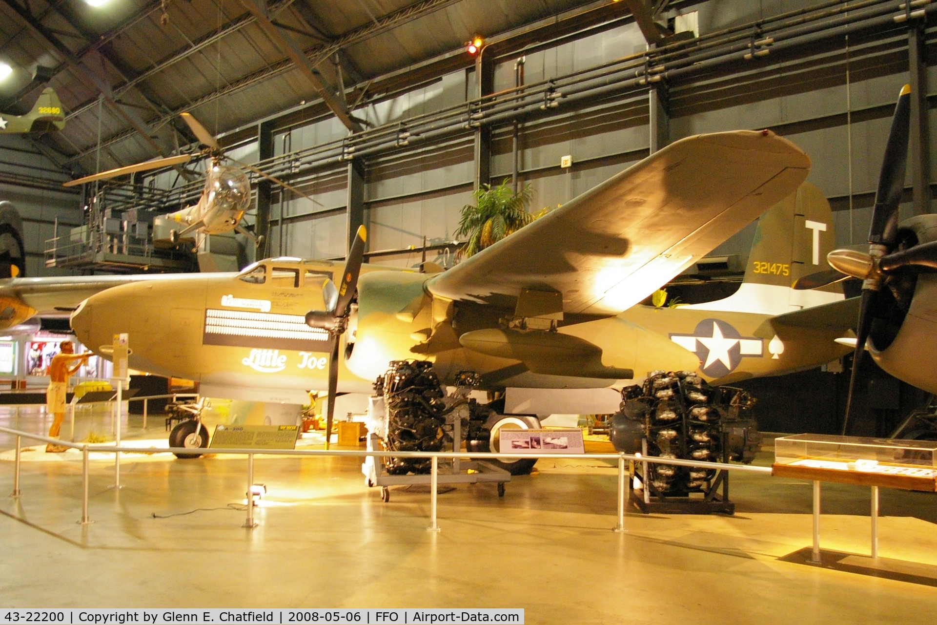 43-22200, 1943 Douglas A-20G Havoc C/N 21847, At the National Museum of the U.S. Air Force