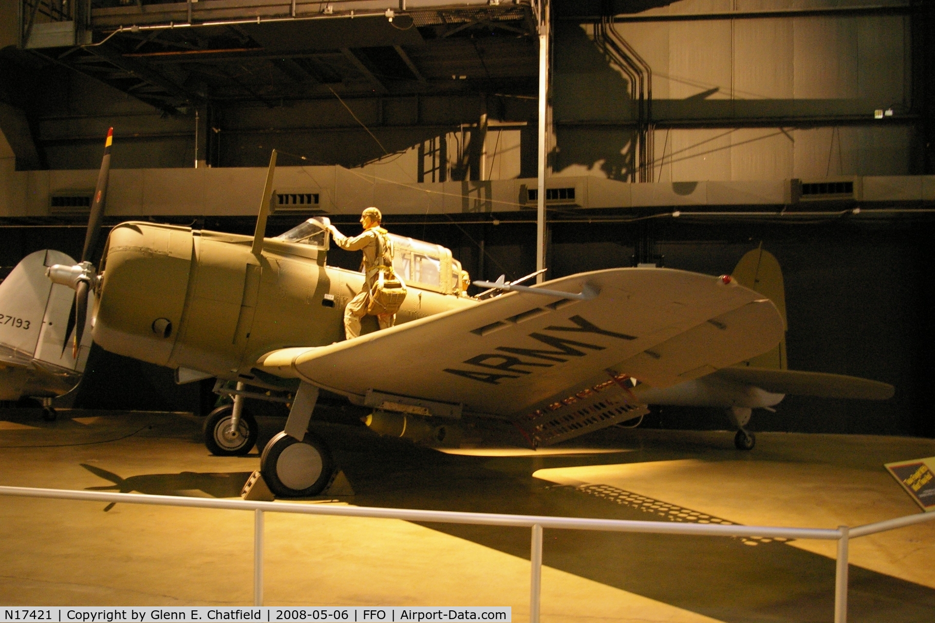 N17421, 1943 Douglas A-24B Banshee C/N 17421, 42-54582 At the National Museum of the U.S. Air Force