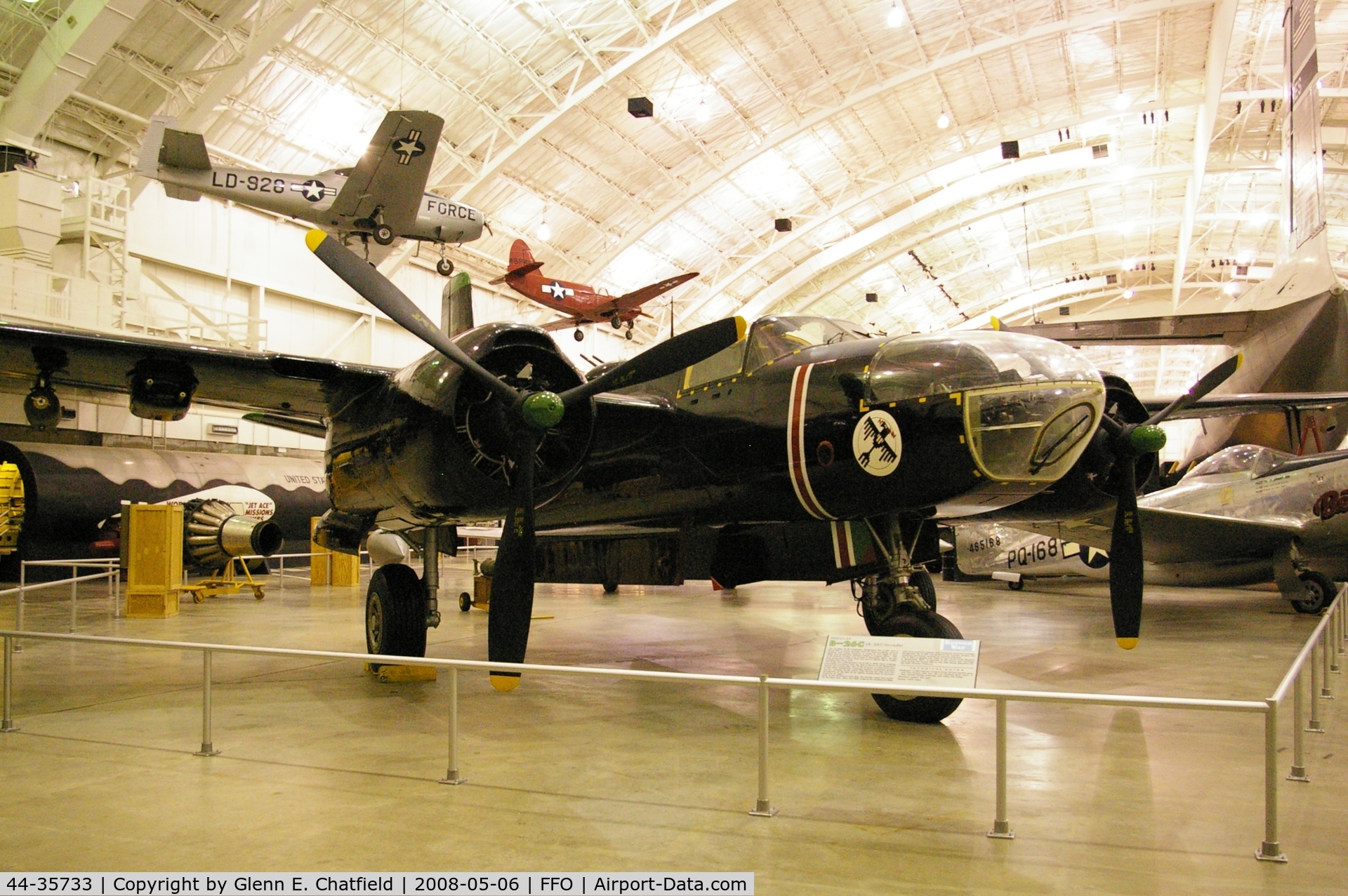 44-35733, 1944 Douglas A-26C Invader C/N 29012, At the National Museum of the U.S. Air Force