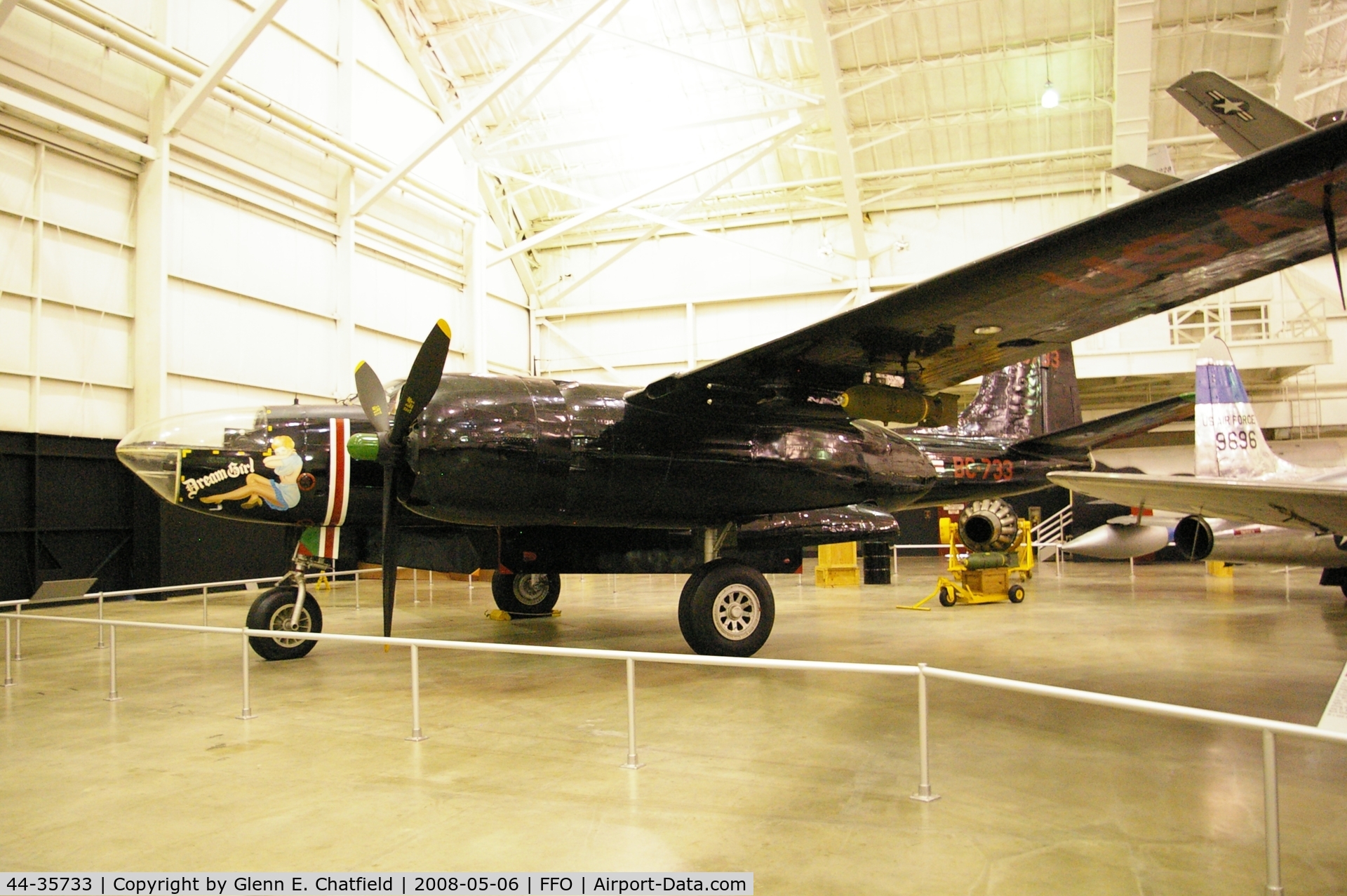 44-35733, 1944 Douglas A-26C Invader C/N 29012, At the National Museum of the U.S. Air Force