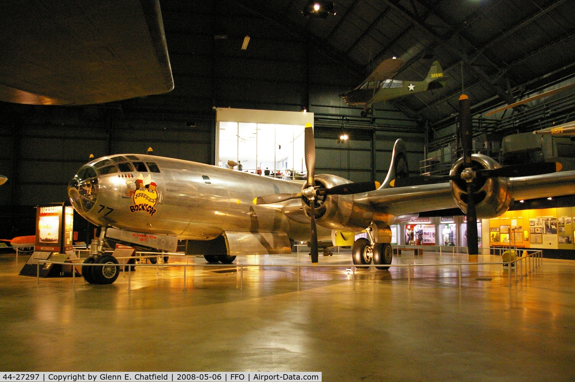 44-27297, 1944 Boeing B-29 Superfortress C/N 3615, The plane that bombed Nagasaki, at the National Museum of the U.S. Air Force