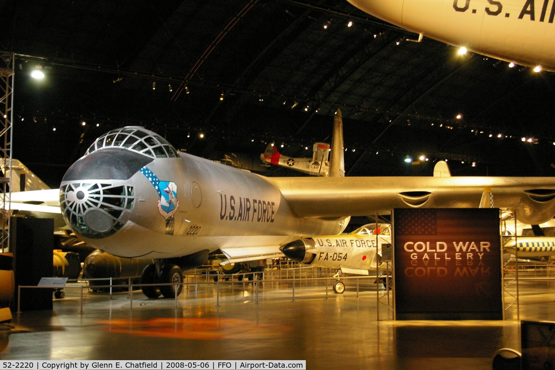 52-2220, 1952 Consolidated B-36J-1-CF Peacemaker C/N 361, Peacemaker at the National Museum of the U.S. Air Force