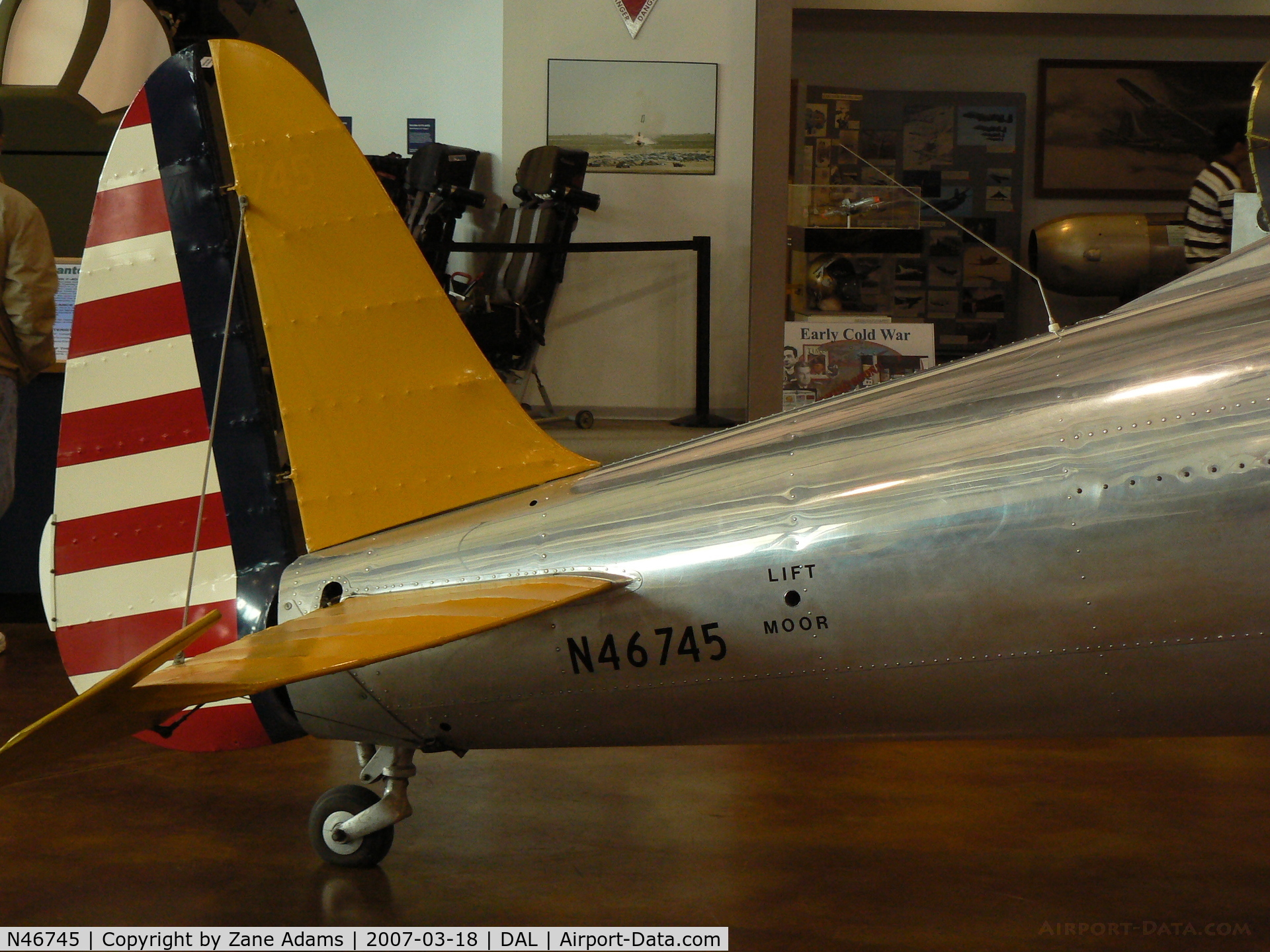 N46745, 1942 Ryan Aeronautical ST3KR C/N 2131, At Frontiers of Flight Museum - Dallas, TX