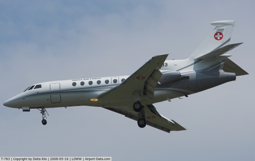T-783, Dassault Falcon 50 C/N 67, SWISS AIRFORCES Falcon 50