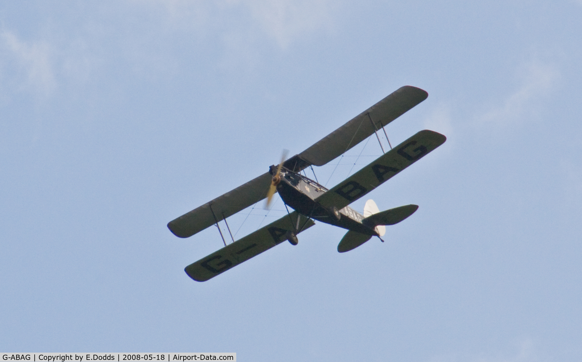 G-ABAG, 1930 De Havilland DH60G Gipsy Moth C/N 1259, Flown from Duxford