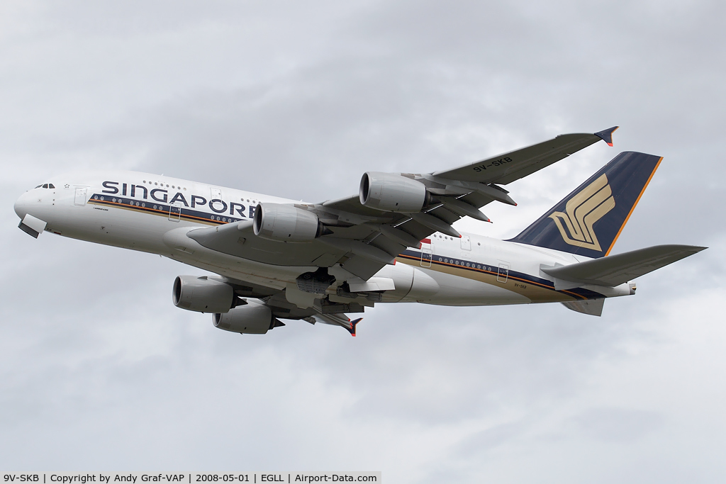 9V-SKB, 2006 Airbus A380-841 C/N 005, Singapore Airlines A380