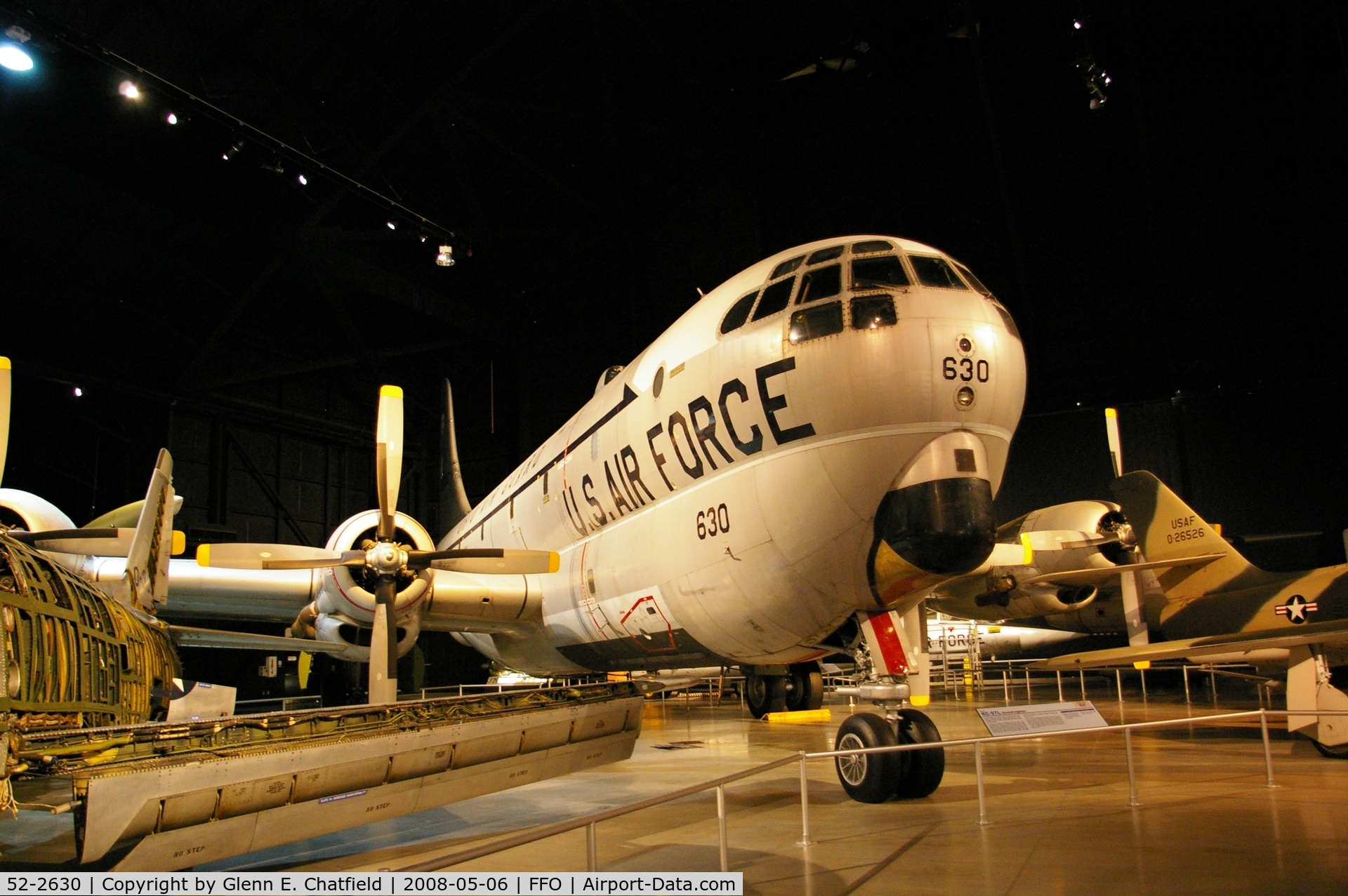 52-2630, 1952 Boeing KC-97L Stratofreighter C/N 16661, Inside the National Museum of the U.S. Air Force