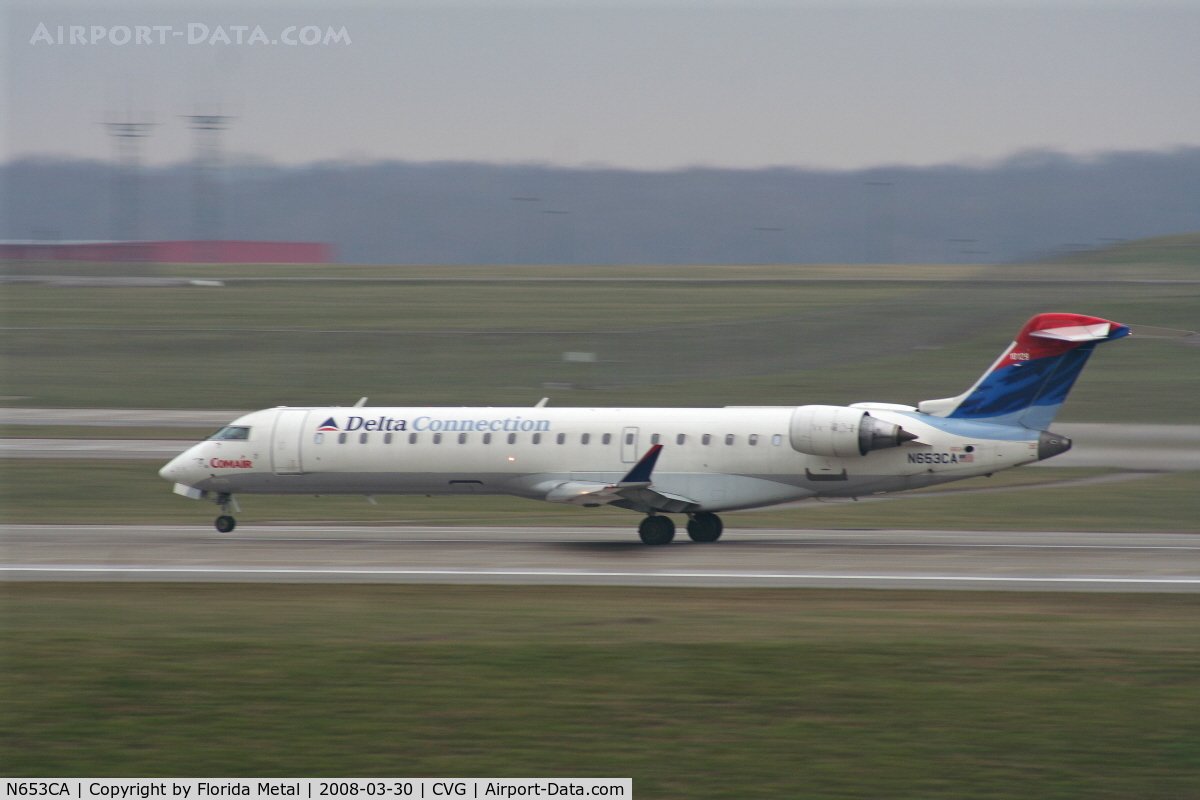 N653CA, 2003 Bombardier CRJ-700 (CL-600-2C10) Regional Jet C/N 10129, Comair CRJ-700