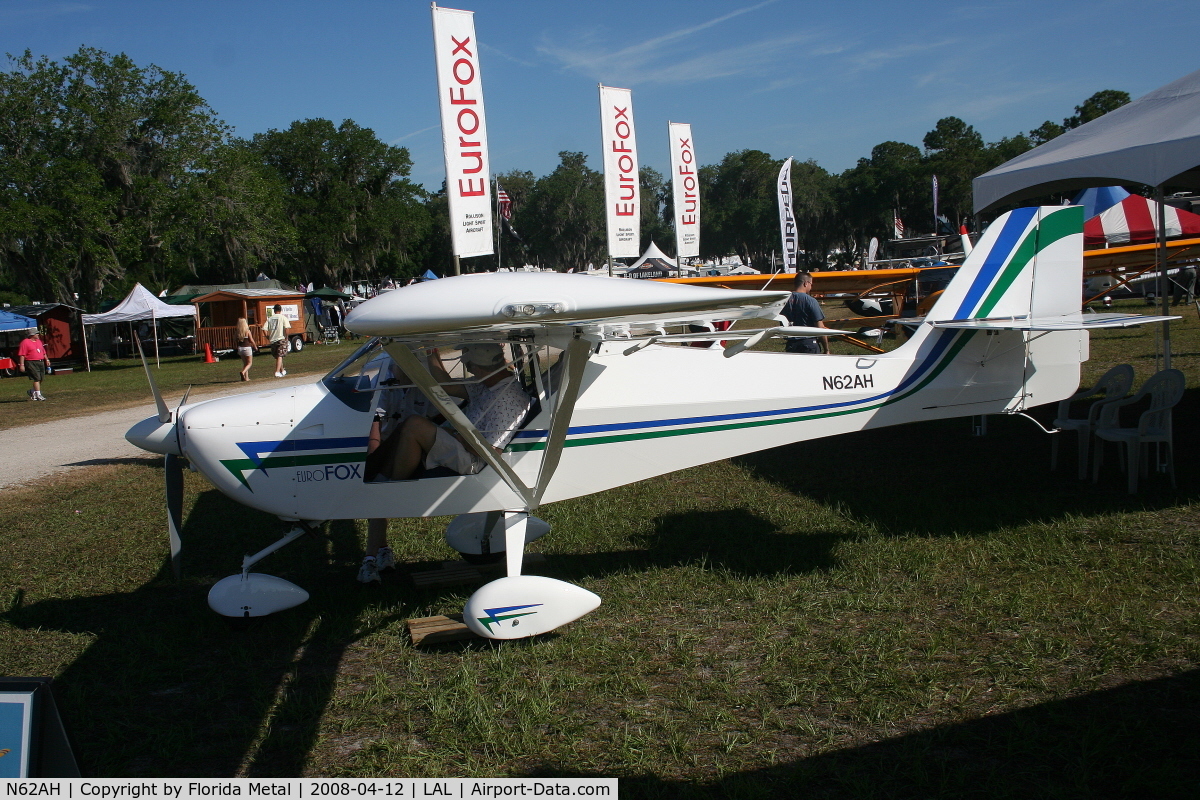 N62AH, 2007 Aeropro Eurofox LSA C/N 22907, Eurofox LSA