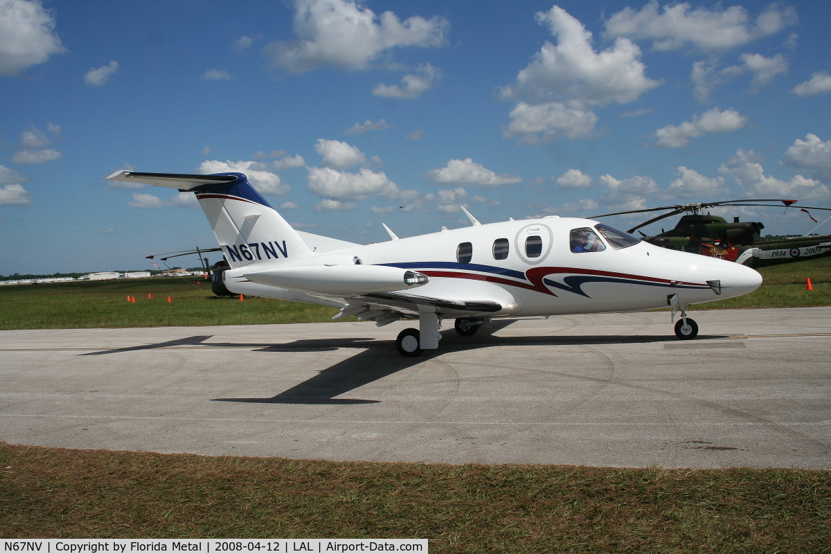 N67NV, 2008 Eclipse Aviation Corp EA500 C/N 000131, Eclipse EA500